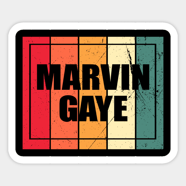 Thanksgiving Marvin Name Retro Styles Camping 70s 80s 90s Sticker by Gorilla Animal